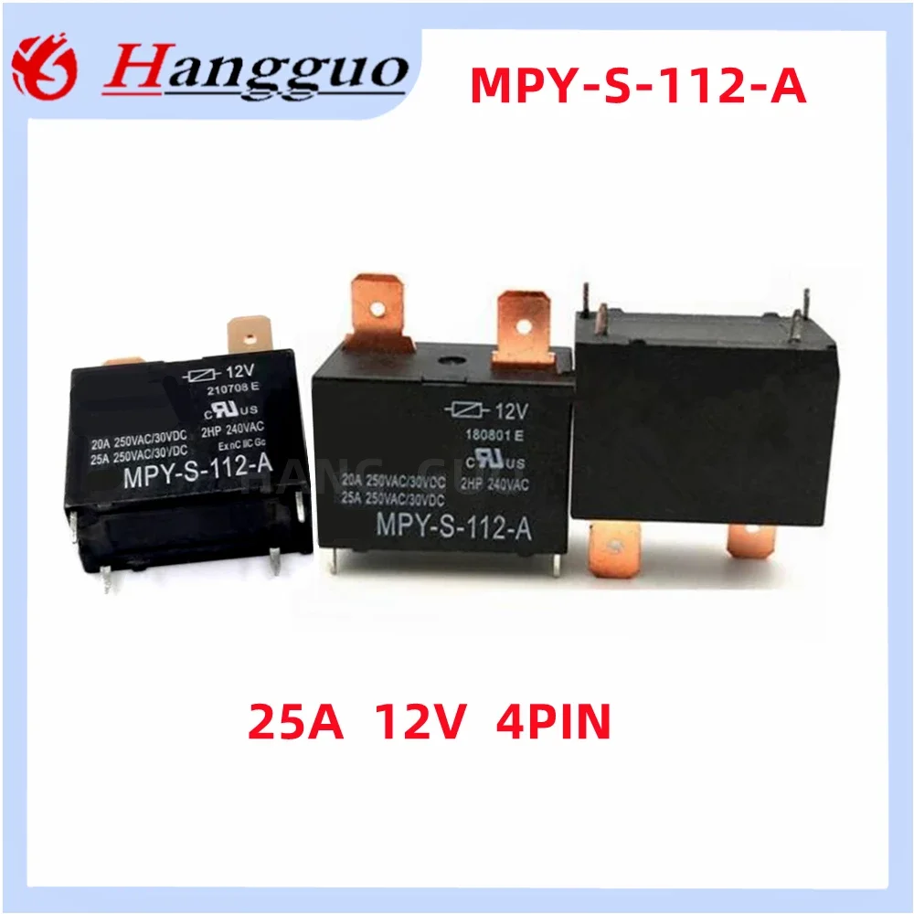 2-5PCS original MPY-S-112-A 25a 12vdc 4pin für gree midea haier klimaanlage warmwasser bereiter motherboard relais