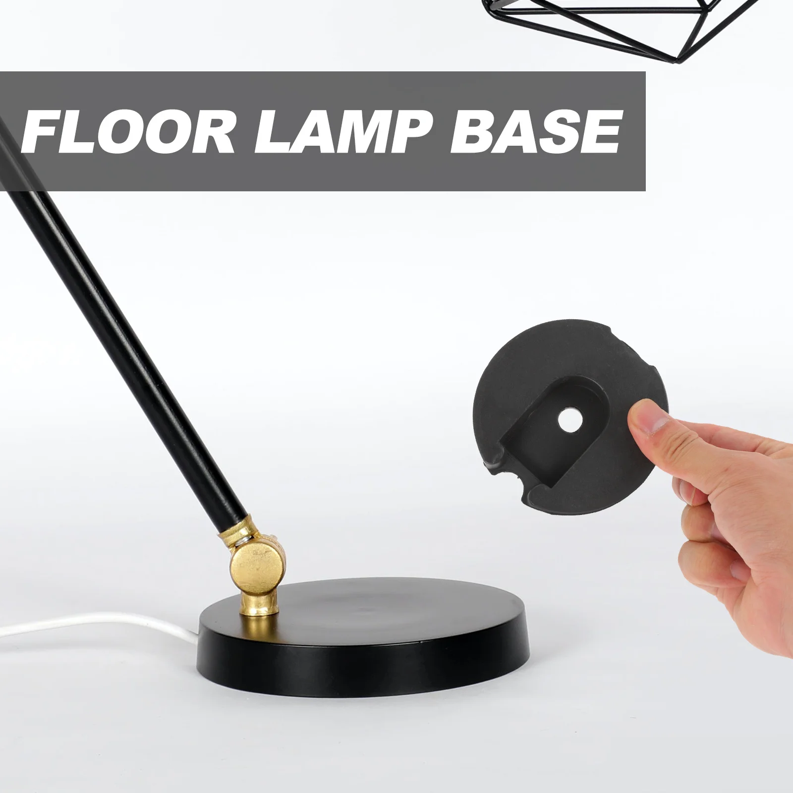 

Weight Base Stand Lamp Block for Standing Weighted Tall Table Kichvoe Desk Loader