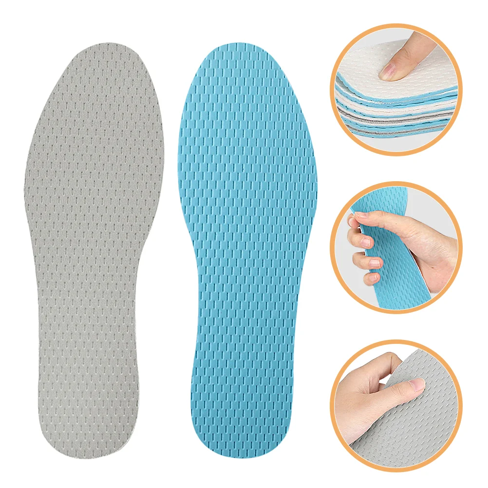 

Shoe Mat Insole Athletic Inserts for Men Women Pad Sports Pads Grey Replacement Women's