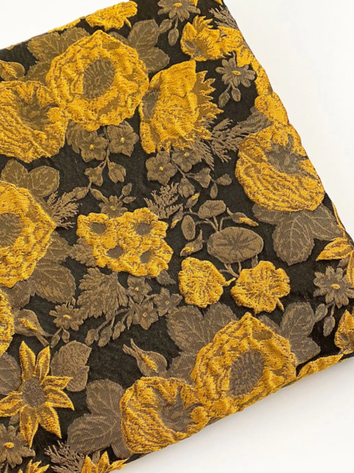 Tessuto Giallo Petrol con Gran - Embroidery Cream recensione e prezzo