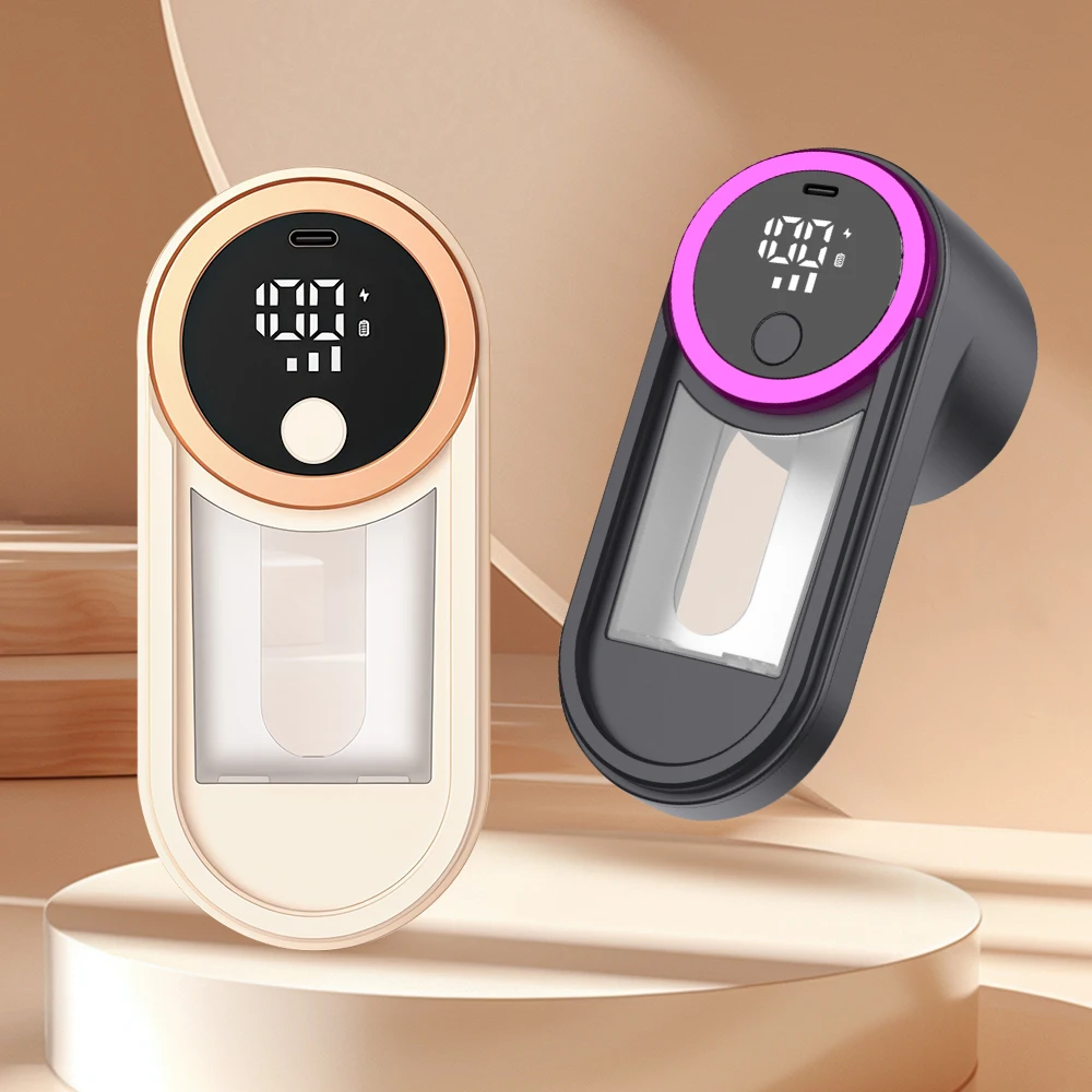 

Lint Remover for Clothing Portable Electric Fuzz Pellet Remover LED Display Rechargeable for Clothes Fabric Shaver Fluff Remover