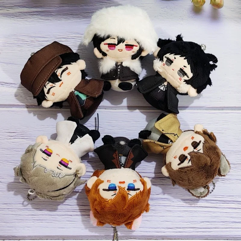 

Hot In Stock Bungo Stray Dogs Osamu Dazai Ranpo Edogawa Plush Pendant Chuuya Nakahara Anime Hanging Ornament Collectible Gift