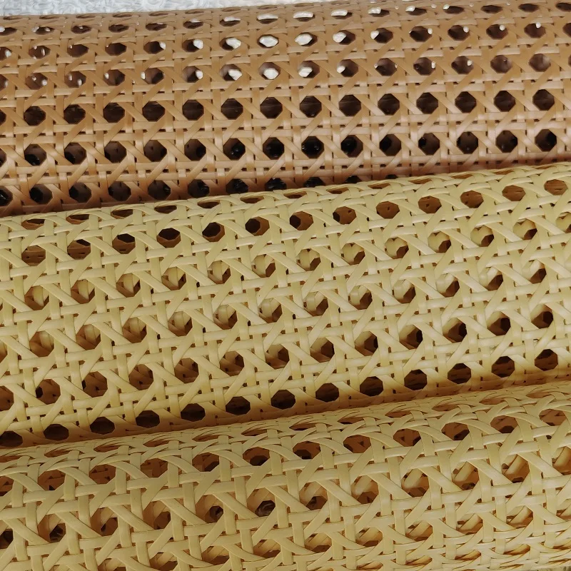 40-100CM Long 40-50CM Wide Quality Plastic Rattan Cane Webbing Roll DIY Wall Decor Home Use PE Rattan Furniture Repair Material