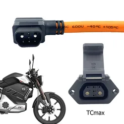 New Fit TCmax Accessories Round Needle Seat Plug Cord  Enhanced For SOCO TCMAX TCMax TC MAX