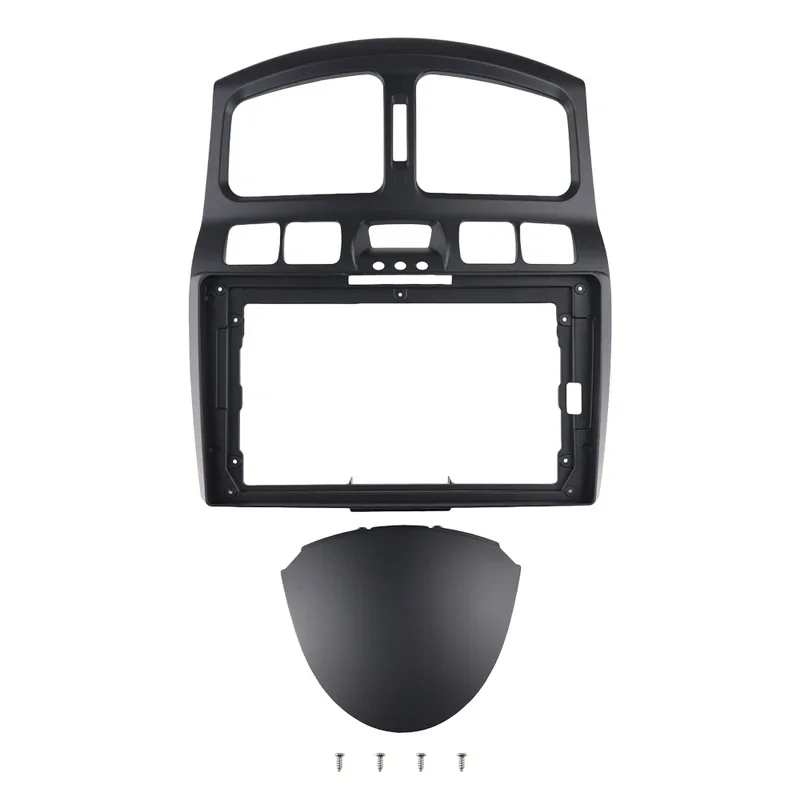 2din Car Frame Fascia Adapter Radio Audio Dash Fitting Panel Kit For HYUNDAI Santa Fe 2000-2015 9inch car panel frame