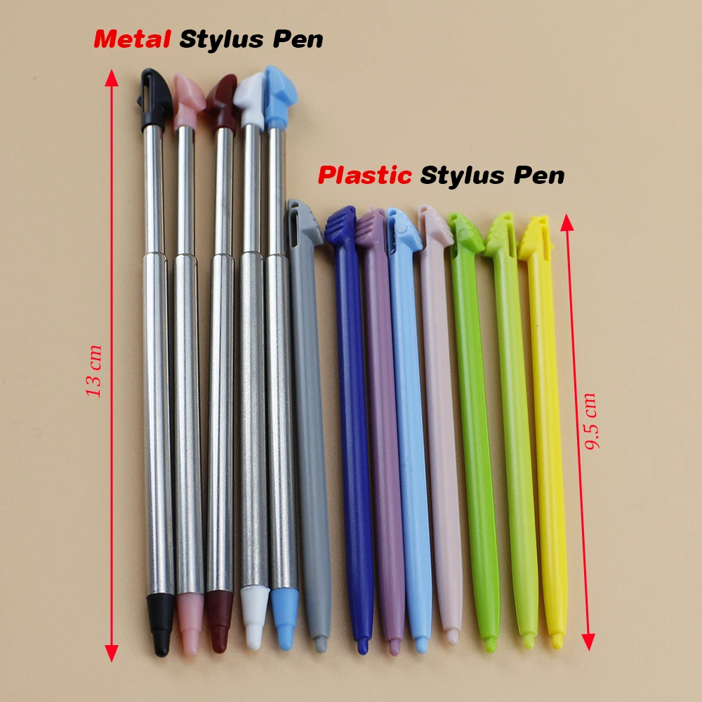 Voor 3ds Xl Console Behuizing Shell Bovenste Onderste Beschermplaat Met Metalen Kunststof Stylus Pen Voor Achterkant Hard Case Kit 1Set