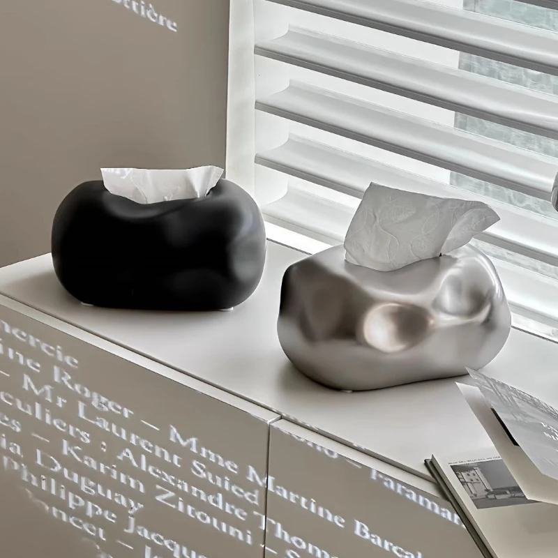 

Napkin Bedside Tissue Boxes Desktop Simplicity Toilet Kitchen Tissue Box Hand Towels Ceramic Home Storage Caixa De Tecido MHZJH