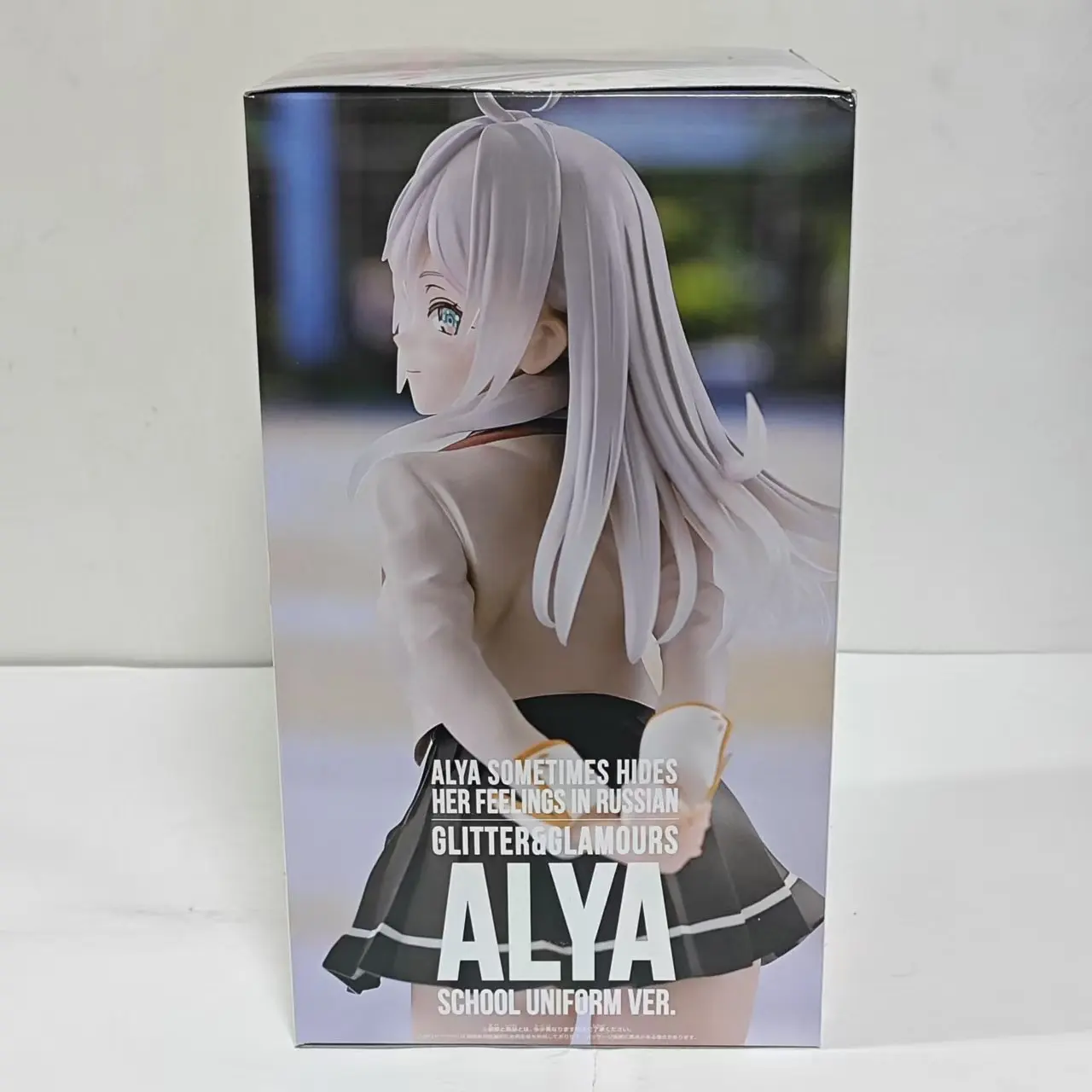 Original BANDAI Alya Sometimes Hides Her Feelings in Russian Anime Alisa Anime Figure Action Figurine Toys PVC Model Doll Gift