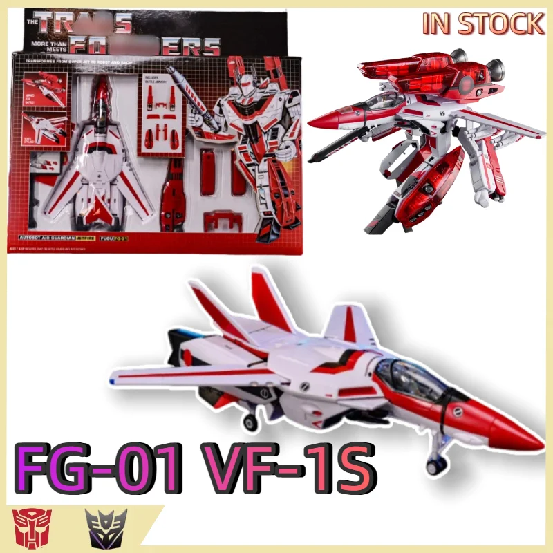 【IN STOCK】 Transformed Toys Vintage Toy FG-01 FG01 Deluxe Version  Jetfire G1 Prototype VF-1S with SP Backpack 3 Modes in One