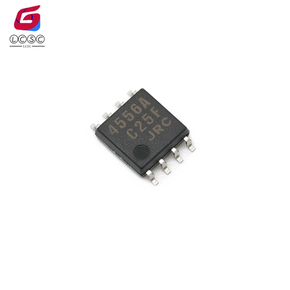 10Pcs/Lot Original JRC 4556A Dual High Current Operational Amplifier 2 Circuit 8-DMP NJM4556AM/AD Low noise damage For Audio