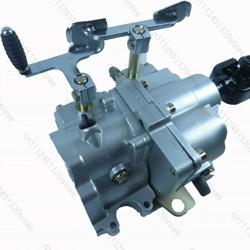 Tricycle Reverse Gear & Booster, Front Reverse Gear with High-Low Gear, Replacement Accessory for Three-Wheeled Motorcycle