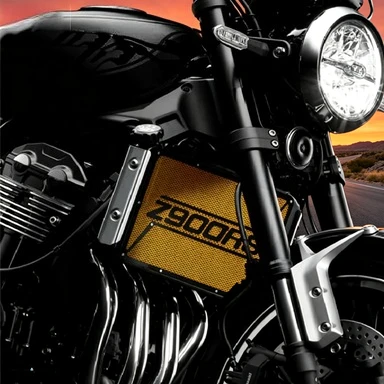 

Motorcycle Radiator Grille Guard Protector for Kawasaki Z900RS & Z900SE 2021-2023