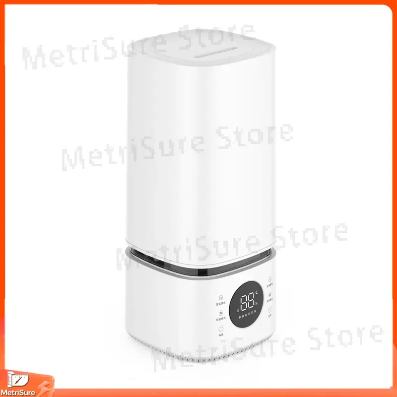 Smart Ultrasonic Humidifier for Home Bedroom Office Indoor Air Moisturizer Quiet Cool Mist Humidifier with LED Display Timer