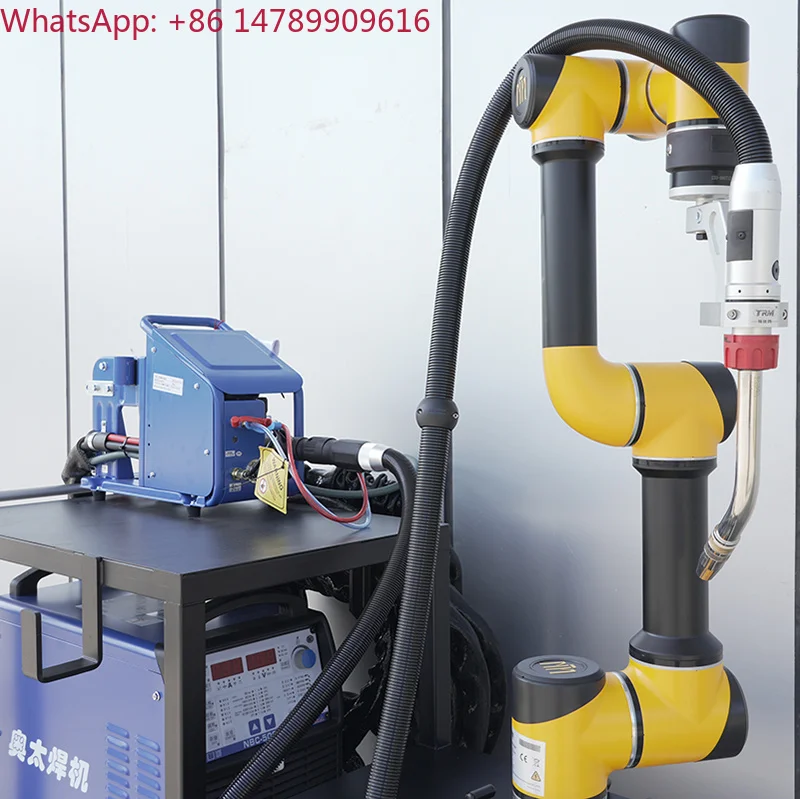 New Easy Prog IIMT 6-Axis Auto Cobot SS 5kg WeldingMechanical ArmManipulatorWorkstationServo Actuated Jib Arm