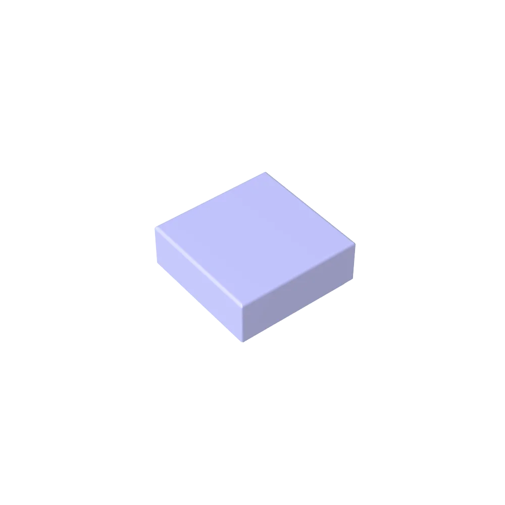 Gobricks GDS-613 Fliese 1 x 1, kompatible Nr. 3070 30039 Teile zum Selbermachen für Kinder