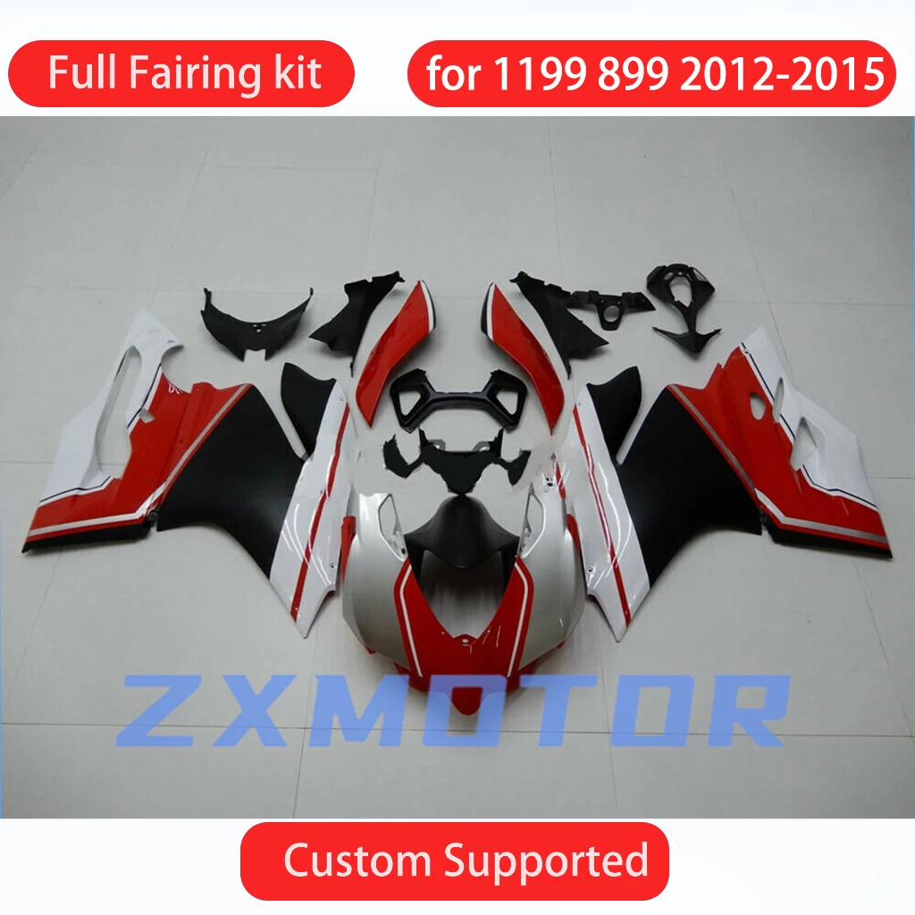 Fairing Set 1199 2012 2013 2014 2015 Motorcycle Fairings Kit Complete Body Plastics for DUCATI 899 12 13 14 15