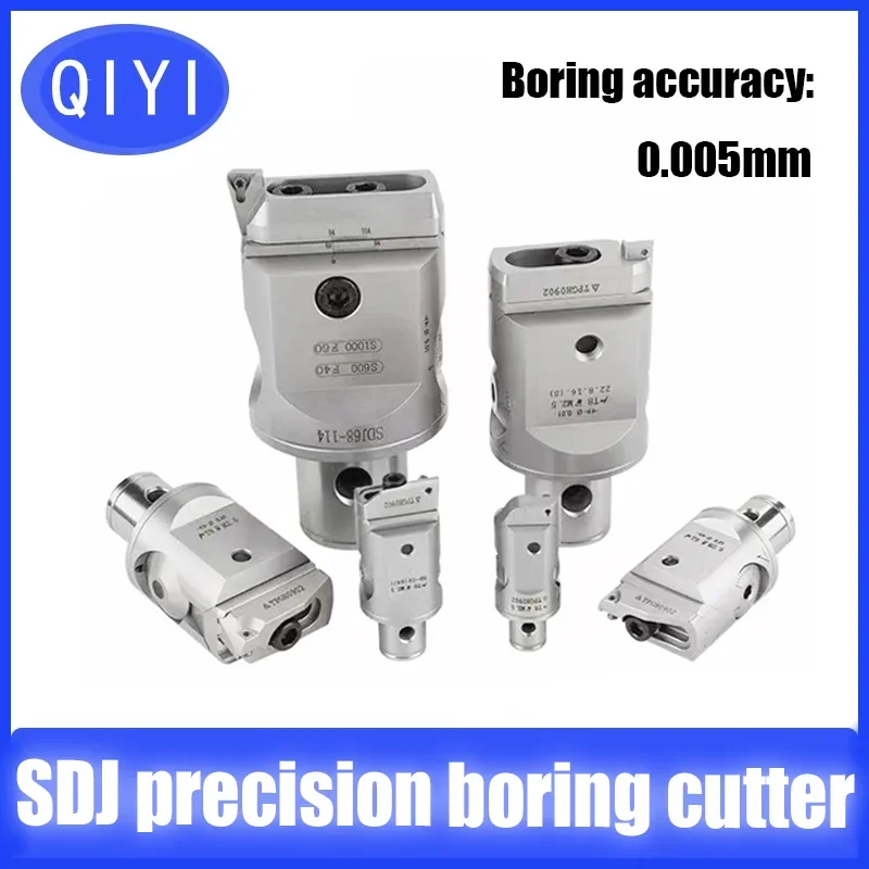 

QIYI SDJ boring head Seismic Precision Boring Cutter SDJ20-SDJ160 SDJ20 SDJ25 32 boring head bore LBK1 tool holder bracket tool