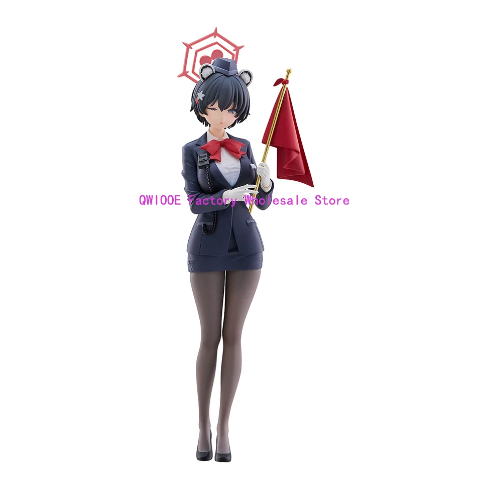 الأصلي حقيقية GSC الأزرق الأرشيف 19 سنتيمتر Haruhi Tsubaki عمل أرقام نموذج ديكور الدمى البلاستيكية تحصيل اللعب QWIOOE بالجملة