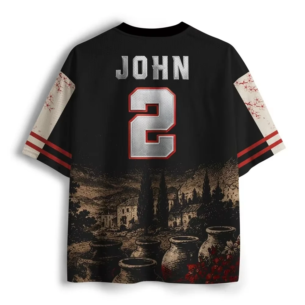 2026 Jesus Miracle John Gospel 3d Print Breatha Quick-Dry Men's Women's TShirt Casual Street Fashion Y2K Parent-child Clothing