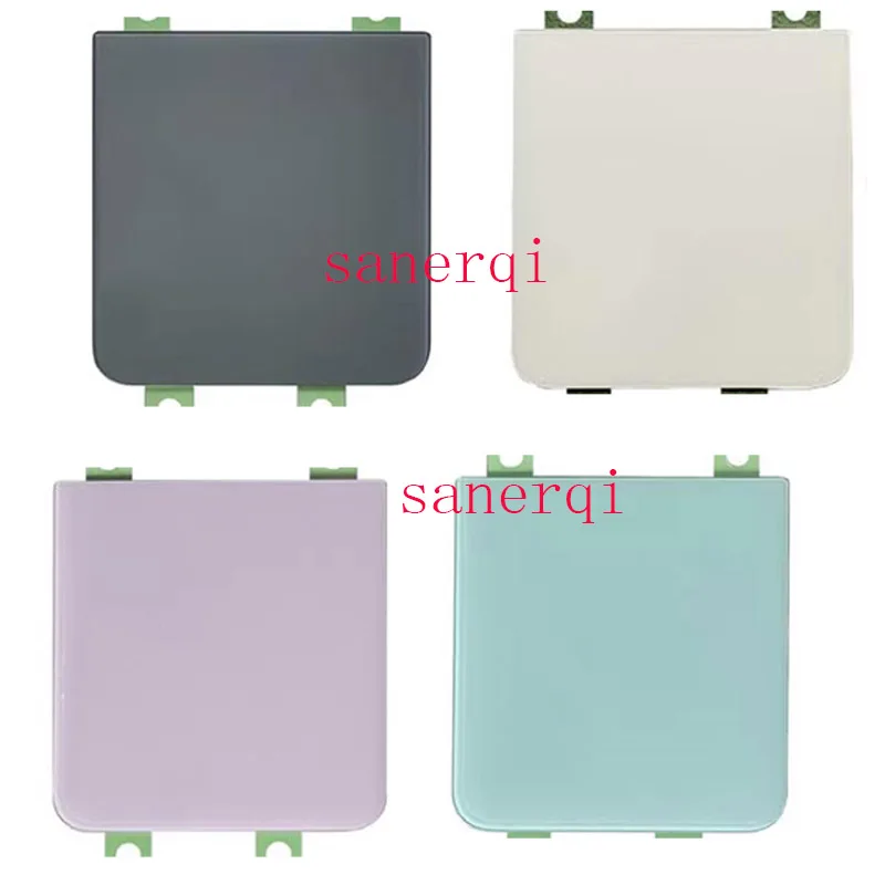 Back Door Battery door Bottom Cover Back GLASS For Samsung Galaxy Z Flip 5 5G F731 F7310 f731u w24 housing