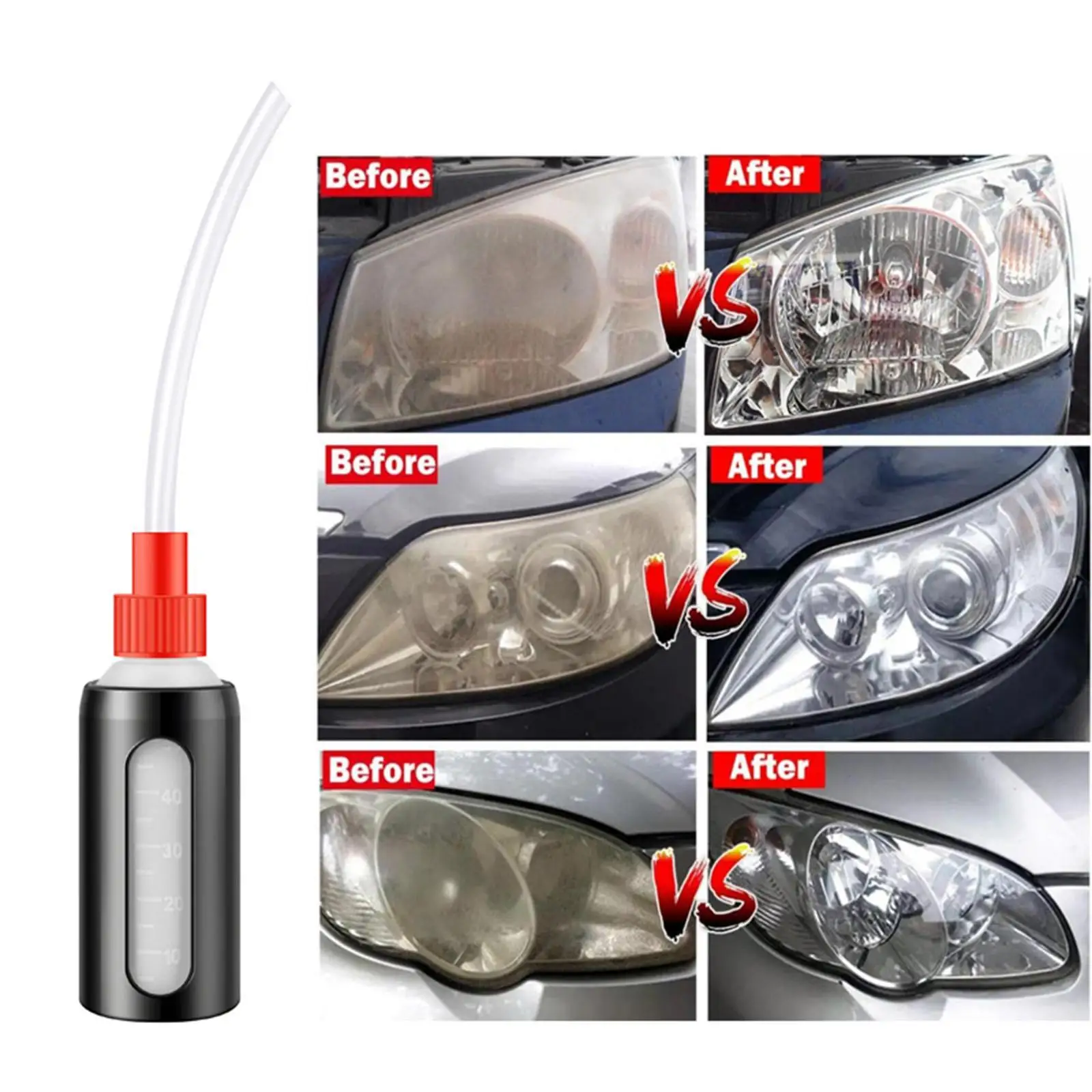 

Headlight Renovation Tool Auto Accessories Blurring Oxidation Removal PP Plastic Cup for Car Headlight Repair