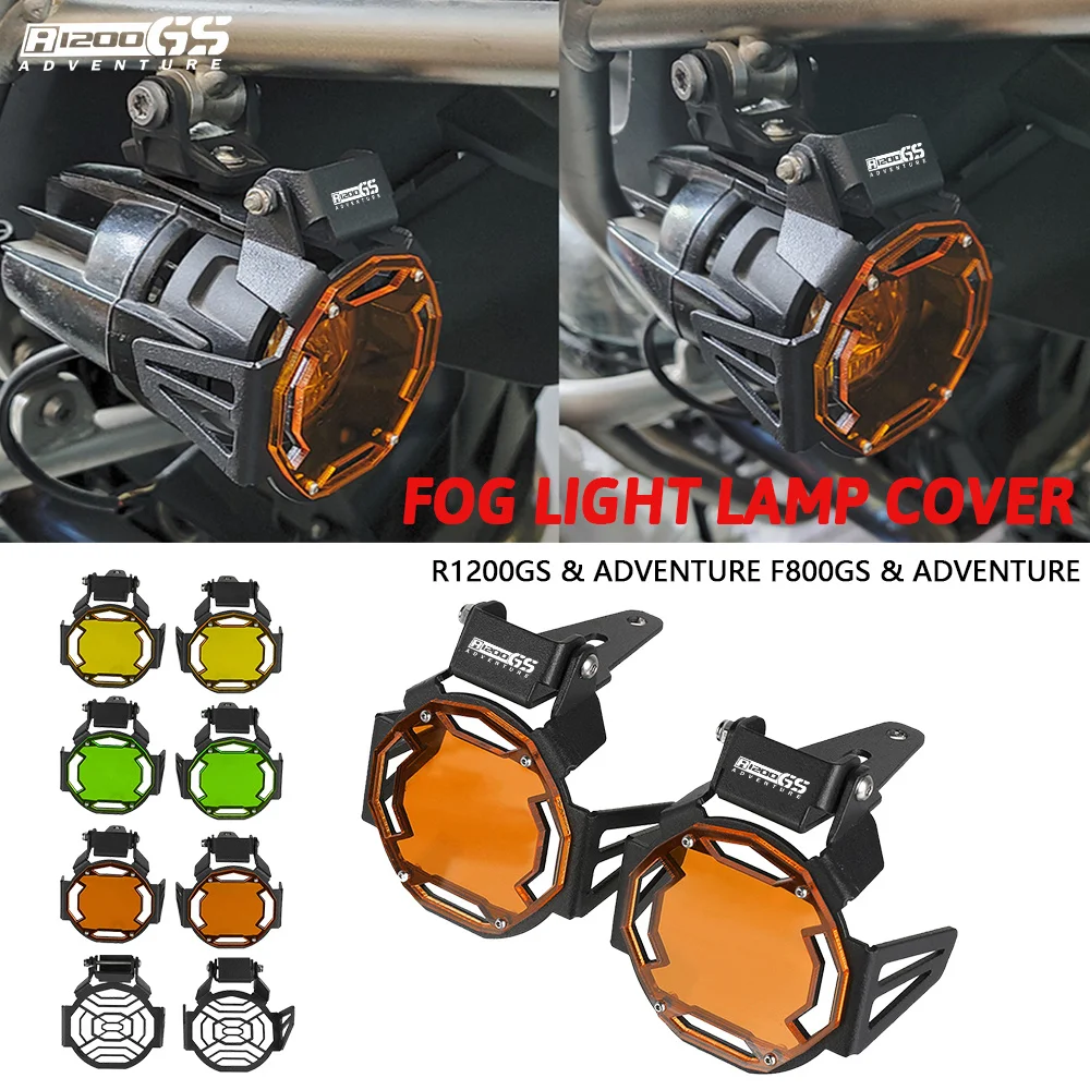 

For BMW R1200GS R1250GS ADVENTURE LC Motorcycle LED Fog light Protector Guards OEM Foglight Lamp Cover G310GS G310R F800GS 700GS