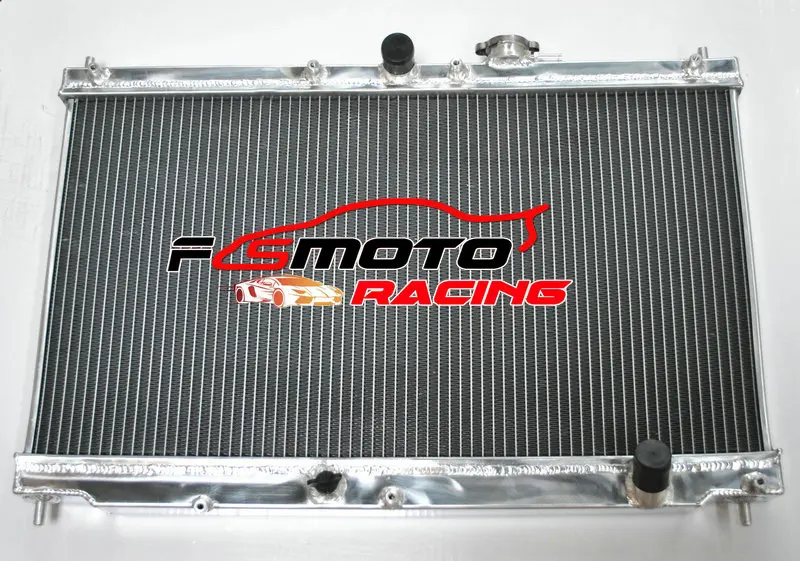 Aluminum Radiator + Fans For Honda Accord 1990 1991 1992 1993 / PRELUDE 1992 1993 1994 1995 1996 92 93 94 95 96 MT