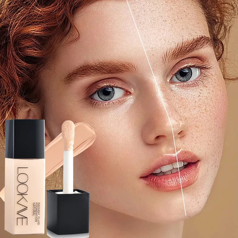 フルカバレッジ リキッド ファンデーション マット モイスチャライジング ウォータープルーフ ロングラスティング フェイス コスメティック ナチュラル ブライトン フェイス ベース トーン メイクアップ