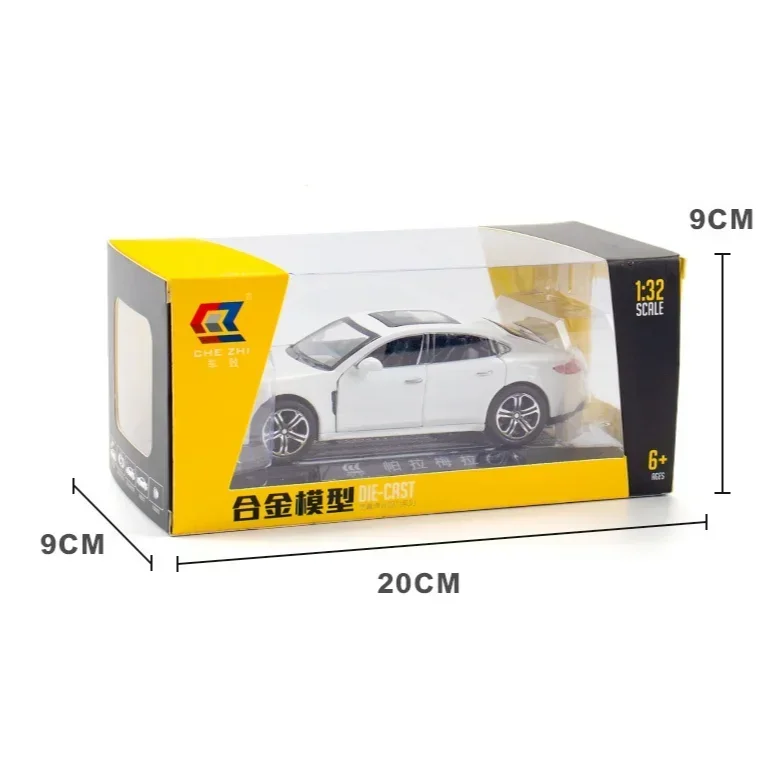 1:32 Porsche Panamera Alloy Car Model Toys Diecast Cars with Sound Light Pull Back Models Toys for Boys Gift