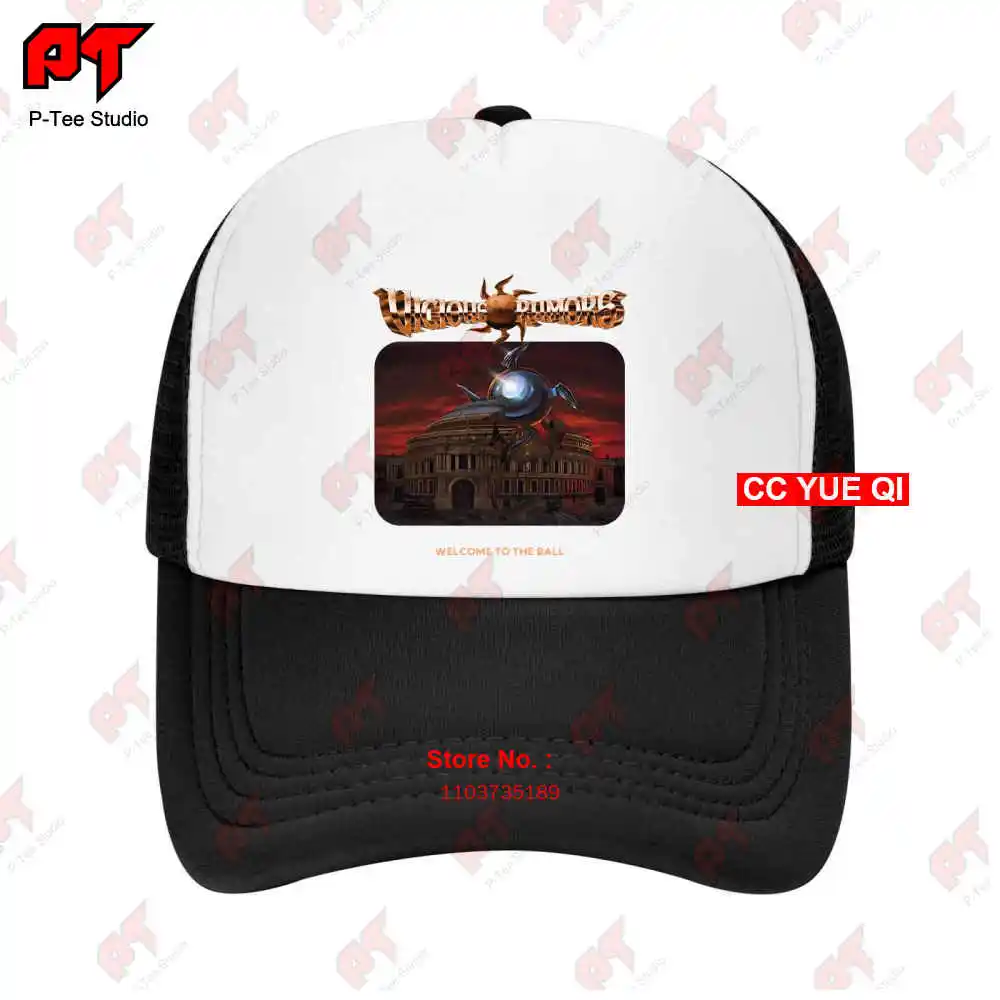 Vicious Rumors Welcome To The Ball Metal Band Baseball Caps Truck Cap 6Y9I