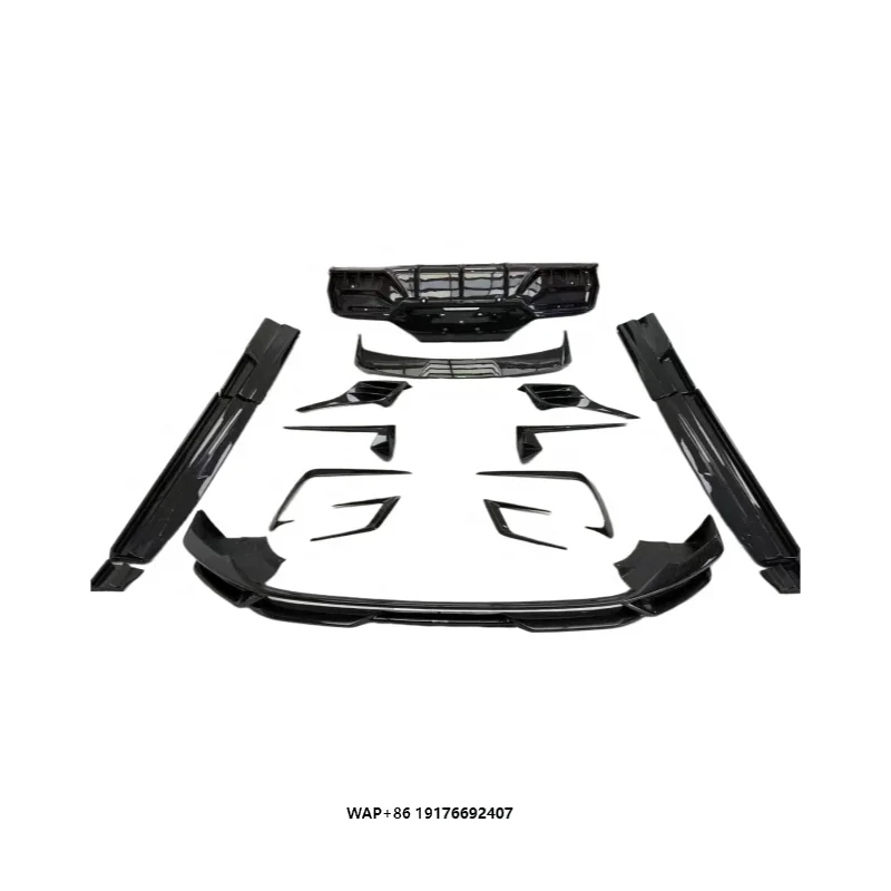 PK Style Dry Carbon Fiber Front Lip Side Skirts Rear Diffuser Rear Spoiler for Lotus Eletre Body Kit