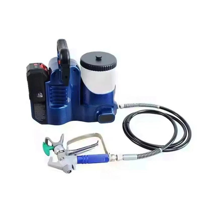 Cordless rapid fire airless paint sprayer battery airless paint sprayer with airbrush
