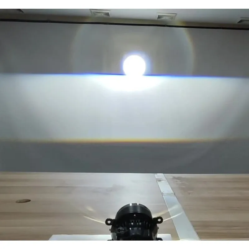 Novo 3 Polegada lente tripla bi led luzes de nevoeiro lentes do projetor led nevoeiro lâmpada para ford focus mk2 mk3/ecosport/fiesta/ranger bom