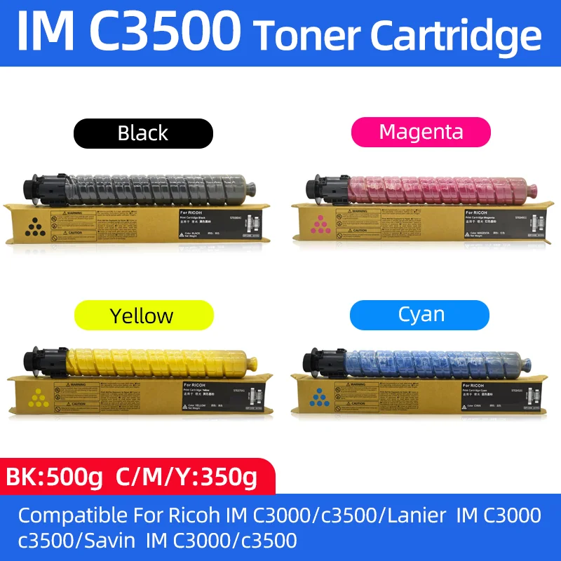 

IM C3000 C3500 toner Cartridge High Yield Compatible for Ricoh Lanier Savin IM C3500 IM C3000 IMC3000 IMC3500 Printer 842251