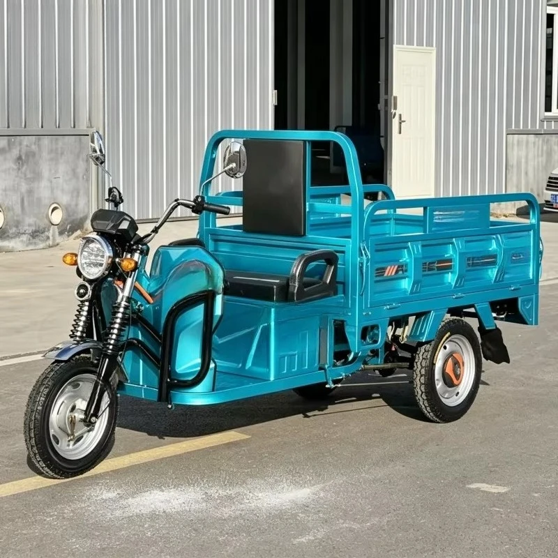 Duty Agricultural Electric Tricycle Electric Cargo Vehicle for Heavy-load Transportation and Harsh Working Conditions. T001