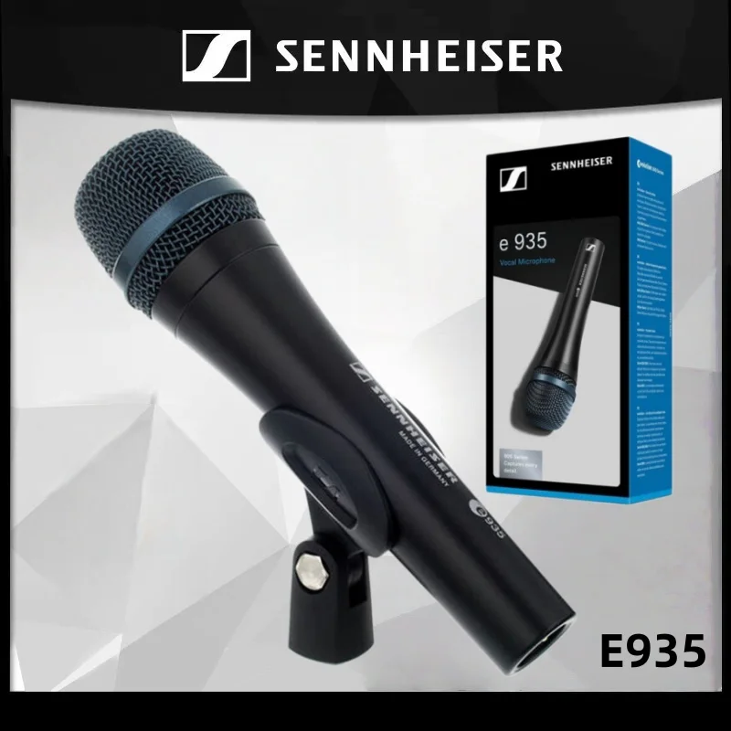 

SENNHEISER E935 fio anel microfone profissional palco show KTV ao vivo doméstico K canto alta equipado com novo microfone