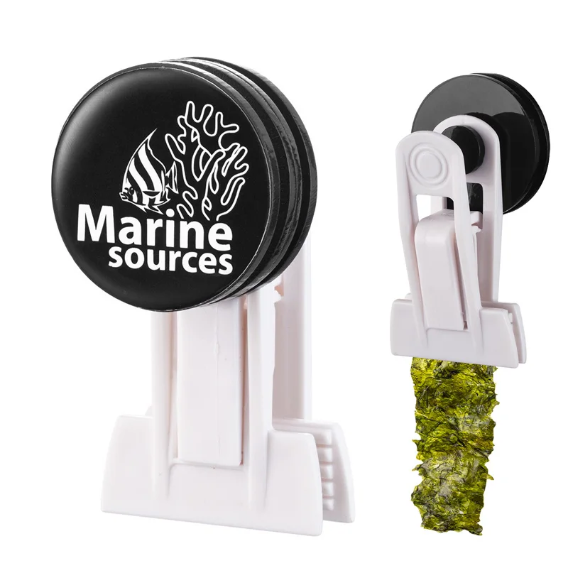 

Clamp Clip for Aquarium Fish Tank, Marine Sources, Strong Magnetic Algae Feeding Clamp, Seaweed Supplies Clip, Vegetable Clip