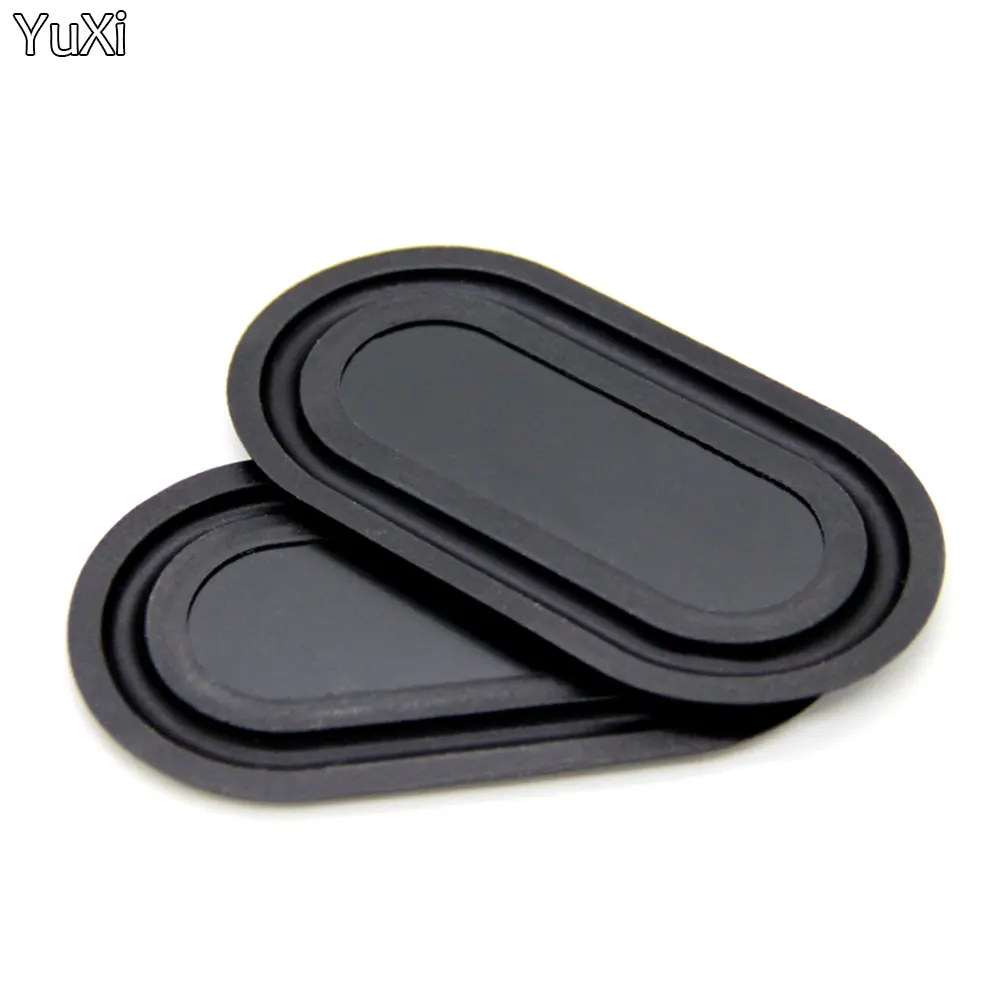 YUXI 10PCS 70/76.5/88mmTrack Type Bass Diaphragm Passive Plate Reinforced Bass low Frequency Film Radiator Rubber Diaphragm