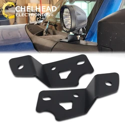 A-Pillar Led Light Holder Driving Auxiliary Work Pods Cube Ditch Light Mounting Bracket For Ford Bronco 2021 2022 2023 2024