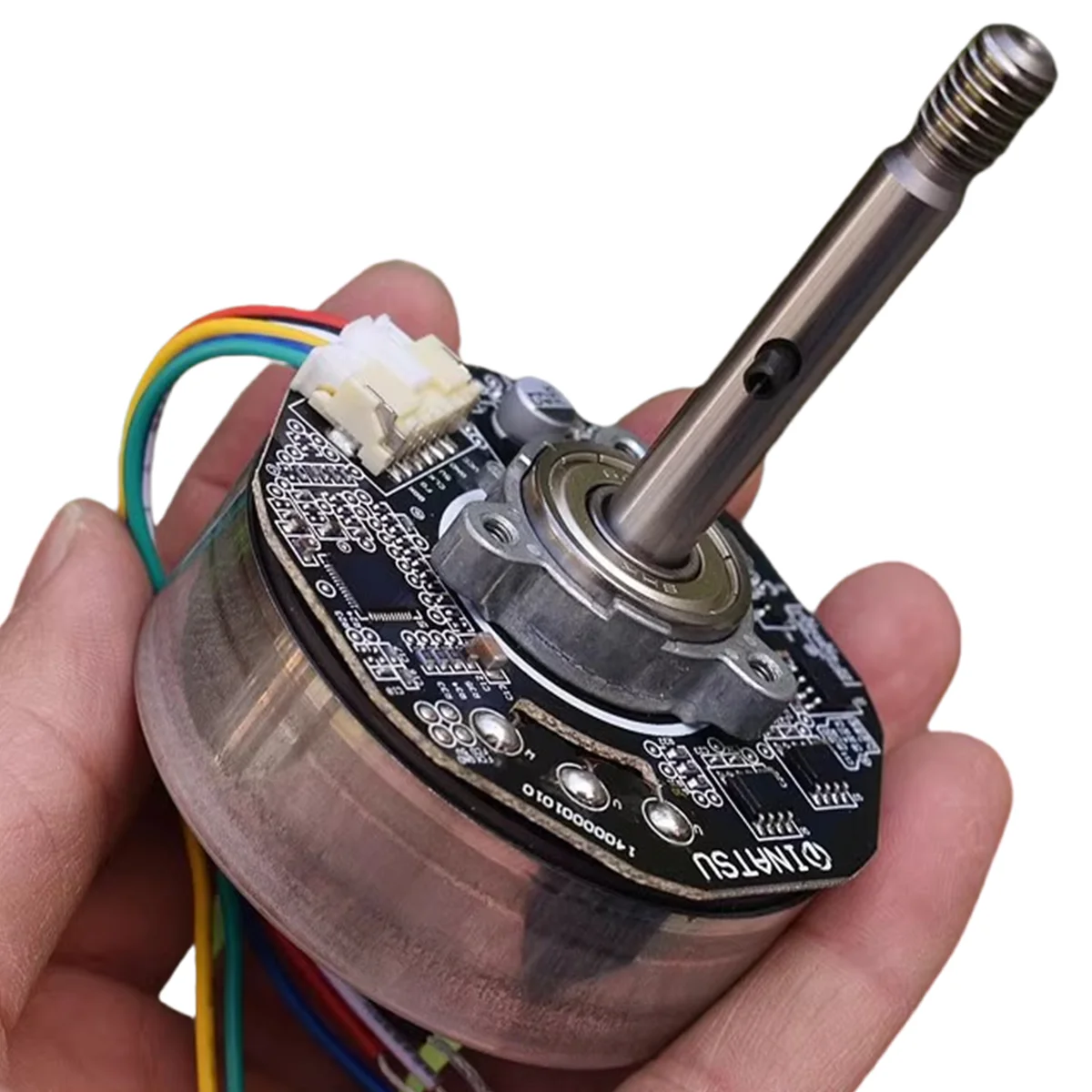 محرك مروحة مزدوج لتنقية الهواء بدون فرش DC24V 2000 دورة في الدقيقة عزم دوران عالي صامت #1