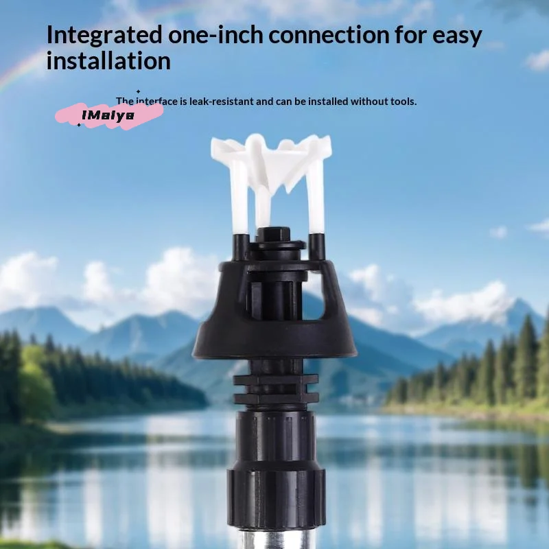 M-Plastic Rotary Watering Sprinkler Durable 360 Degree Wobbling Sprinklers Universal Garden Irrigation Nozzle