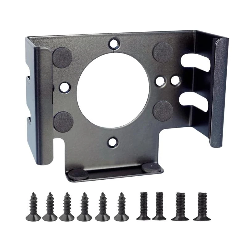 

E8BA Space Saving Full Metal Holder для мини -настольного компьютера или экранной установки металлической монтажной кронштейн