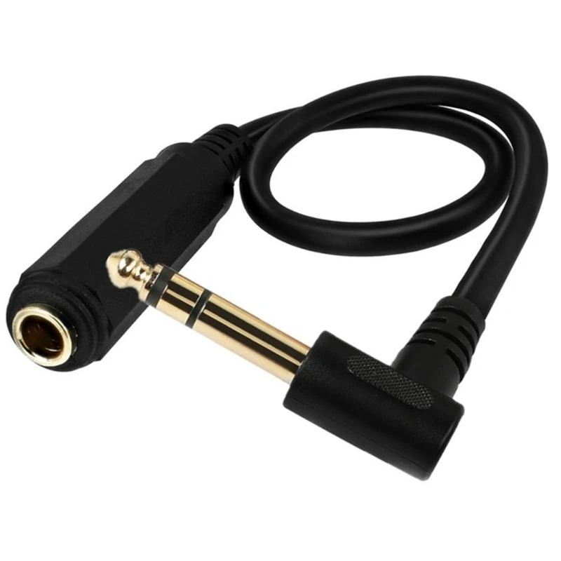 1/4Inch TRS Instrument Cable 6.5mm Male to 6.3SP Interconnects Cord Balance