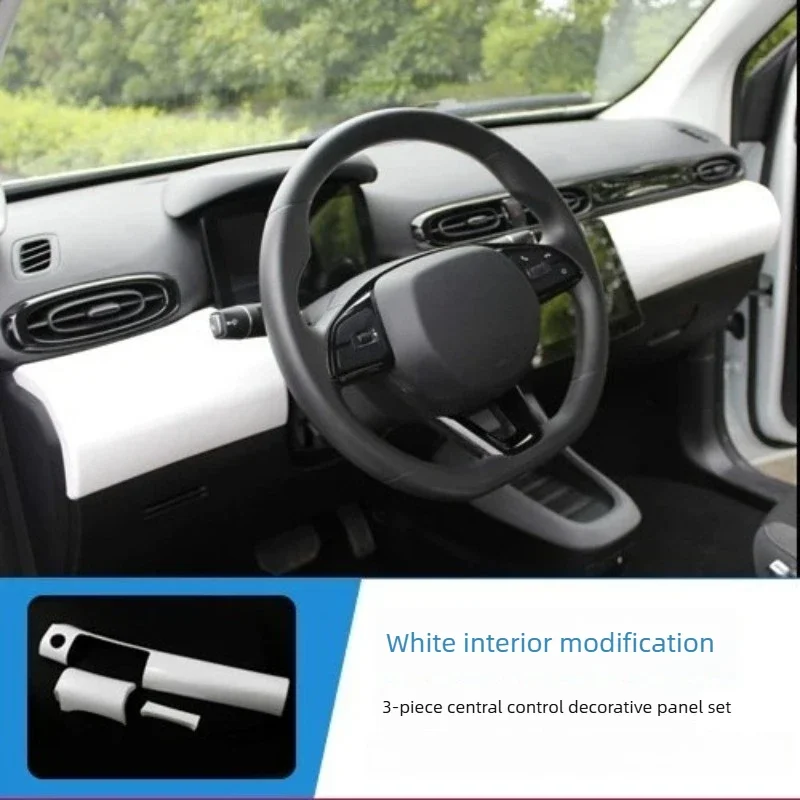 Accessories Car Sticker Modification Central Control Air Conditioner Trend Change Decorative Sticker For Leapmotor T03 2020-2021
