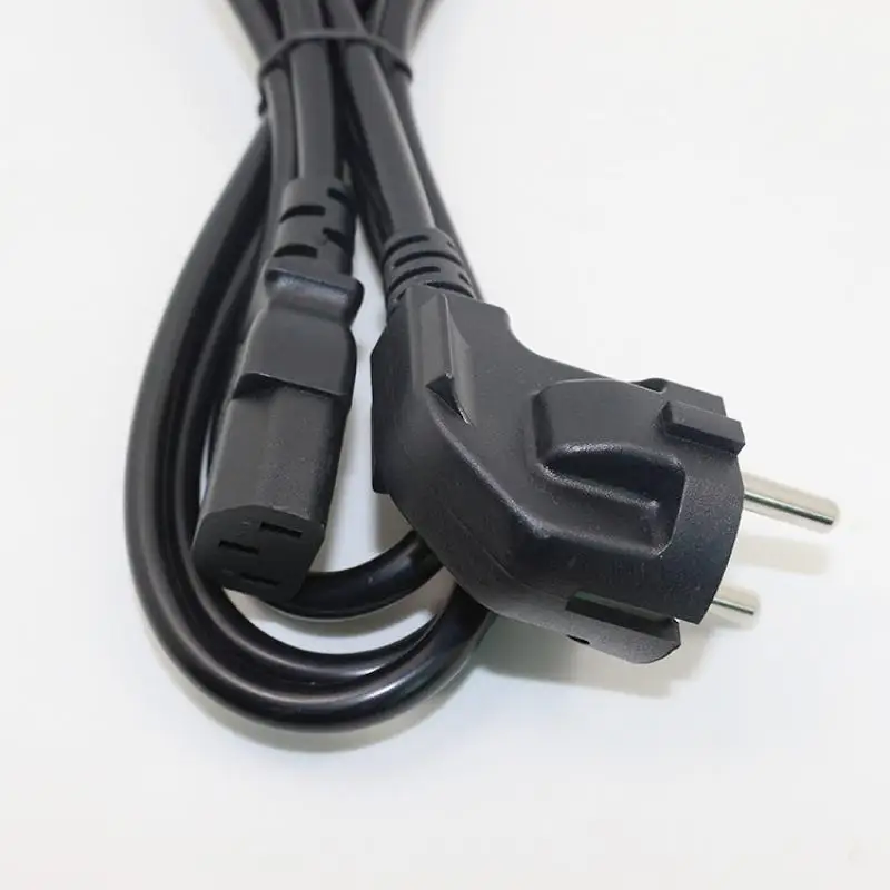 EU Plug Power Cable Power Adapter Extension Cord For Notebook TV Monitor PC Computer Printer PC Laptop