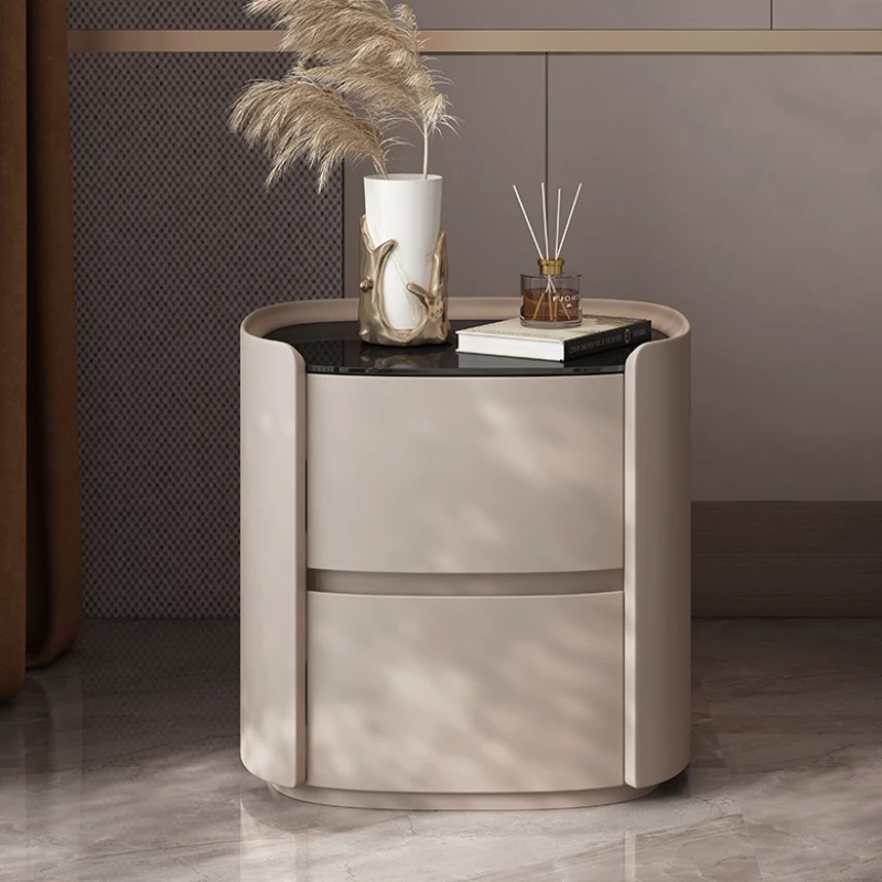 Aesthetic Nordic Nightstand Table Minimalist Minimal Space Saving Narrow Bedsides Table Small Side Szafki Nocne Hotel Furniture