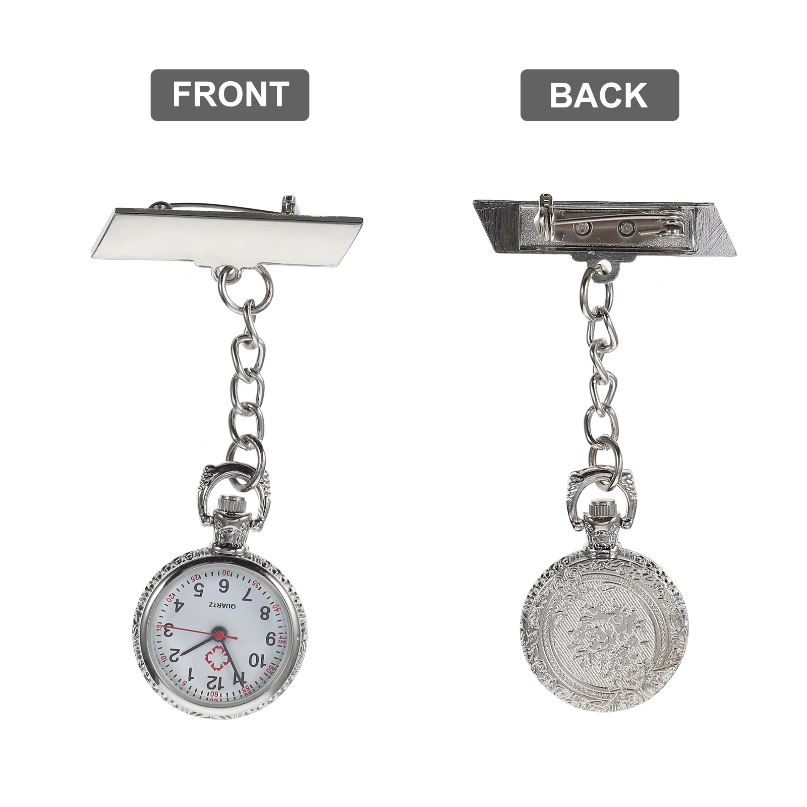 

Quartz Clip Alloy Women Fashion Nurses Clear Nurse Fob Nurse Watch Watch Nurses Watches Women