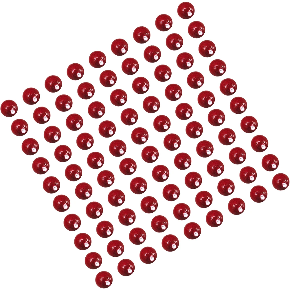 

100 Pcs Artificial Berries Christmas Tree Decor Red Berry Adornments CraftFlower Durable Material Lifelike Details Stage Props