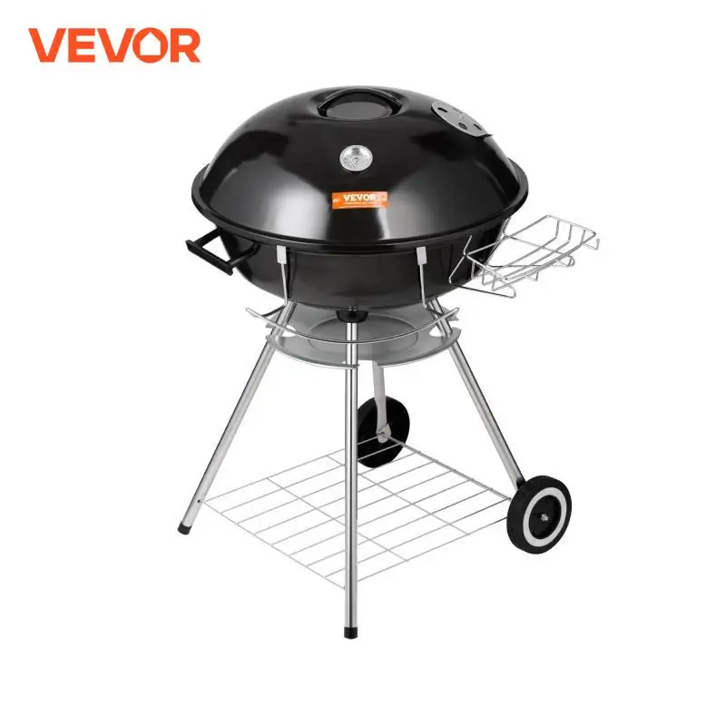 

VEVOR Outdoor BBQ Portable Grill Apple Shape Charcoal Grilled Barbecue Heating Stove Multifunction Camping Picnic BBQ Oven