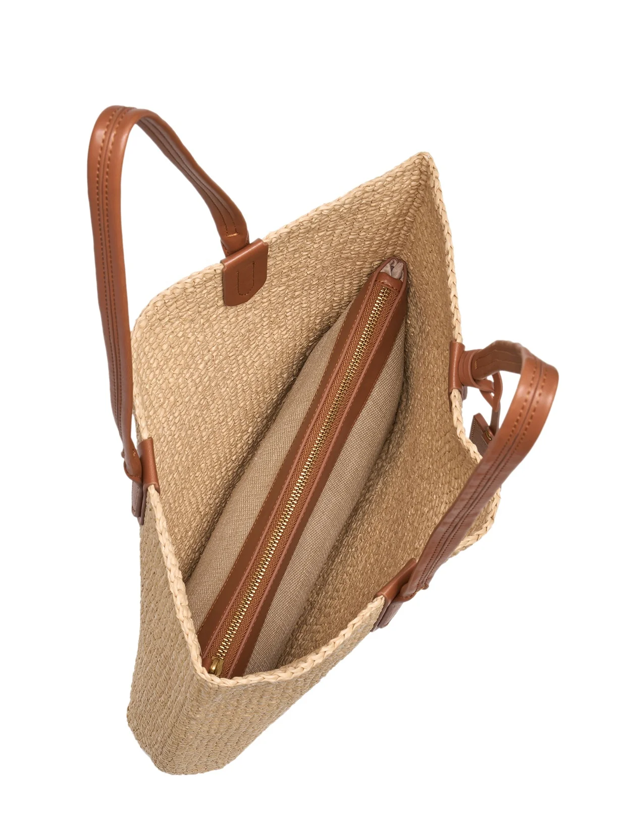 Mode Handgemaakte Matte Raffia Zomer Dames Stro Geweven Draagtas Strandtas